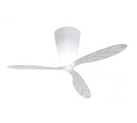LUCEPLAN - BLOW LAMPADA VENTILATORE con dimmer, pale trasparenti SERIGRAFATE, incluso telecomando