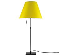 Luceplan Costanza da tavolo D13 nero/giallo Luceplan