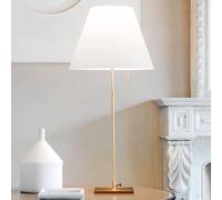 Luceplan Costanza da tavolo D13 ottone/bianco Luceplan