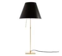 Luceplan Costanza da tavolo D13 ottone/nero Luceplan