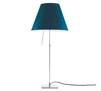 Luceplan Costanza da tavolo D13i alluminio/blu Luceplan