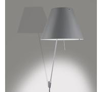 Luceplan Costanza lampada a parete con interruttore on/off, 1D13NA01F020+9D1301511705, Costanza [Lampade per Interni > Lampade a Parete]