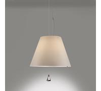 Luceplan Costanza lampada a sospensione con sistema saliscendi, 1D13NSA20020+9D1301511734, Costanza [Lampade per Interni > Lampade a Sospensione]