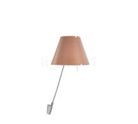 Luceplan Costanza Lampada da parete, paralume torrone - non regolabile - con interruttore