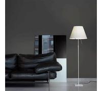 Luceplan Costanza Lampada da Terra Blu Petrolio Ottone