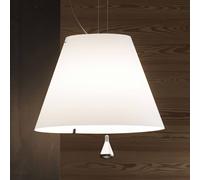 Luceplan Costanza sospensione D13sas, bianco Luceplan