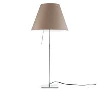 Luceplan Costanza tavolo D13i alluminio/nocciola Luceplan
