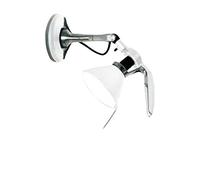 Luceplan Fortebraccio L1 Applique Grande Bianca
