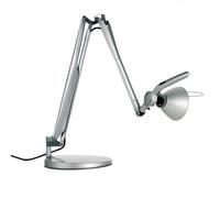 Luceplan Fortebraccio Lampada Da Tavolo Alluminio Con Dimmer