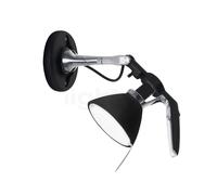 Luceplan Fortebraccio Spot, nero - ø11 cm