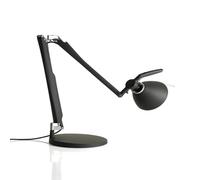 Luceplan, Fortebraccio Tavolo On-Off 100 Nero Soft Touch, Meda-Rizzatto, 1998