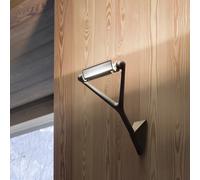 Luceplan Lola Parete, grigio alluminio