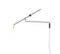 Luceplan Malamata Applique Ø22 Nero Opaco