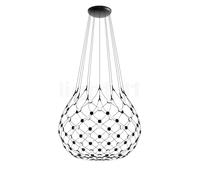 Luceplan Mesh Lampada a sospensione LED, ø100 cm - montatura 300 cm - Luceplan Bluetooth