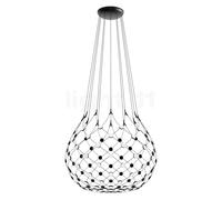 Luceplan Mesh Lampada a sospensione LED, ø100 cm - montatura 400 cm - Luceplan Bluetooth
