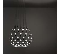 Luceplan Mesh Lampada a sospensione LED, ø80 cm - montatura 3 m