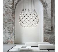 Luceplan Mesh lampada a sospensione, LED, 1D86KW105001B, D86KW105 Mesh [Lampade per Interni > Lampadari]