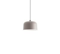 Luceplan lampada a sospensione Zile tortora opaco, Ø 40cm Luceplan