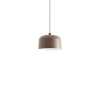 Luceplan Zile lampada a sospensione rosso mattone opaco, Ø 40 cm Luceplan