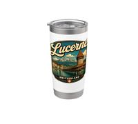 Lucerna Svizzera Lucerna Vacanze Svizzera Viaggi Bicchiere termico in acciaio inox doppia parete
