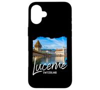 Lucerna Svizzera Souvenir Lucerna Custodia per iPhone 16 Plus