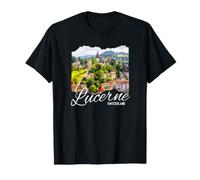Lucerna Svizzera Souvenir Lucerna Maglietta