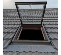 Lucernari da Tetto Personalizzabili con nicchie, oblò di osservazione, Pellicola Protettiva Solare e Guanti - Adatti per mansarde, verande e scantinati.