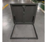 Lucernari, finestre per tetti e chiusini in Acciaio zincato - Piattaforma di Accesso Esterna da 51-99 cm con guarnizioni di Tenuta, Design Impermeabile e Maggiore Sicurezza.