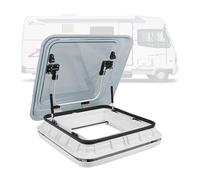 Lucernario a doppio strato per rimorchi camper con illuminazione a LED e supporto idraulico