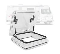 Lucernario a doppio strato per rimorchi camper con illuminazione a LED e supporto idraulico