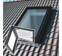 Lucernario a mano Sportello di sicurezza for l'accesso al tetto a filo con vetro temperato, for la ventilazione della copertura della finestra di osservazione del ponte(55x70cm/21.7x27.6in)