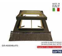 Lucernario Elettrico Finestra da Tetto Motorizzata Motore 220 volt vetro camera