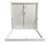Lucernario For Mansarda, Botola Da Tetto Con Sfiato For La Casa, Garage, Cantina, Capannone, Cancello Di Ventilazione Personalizzabile(70x70cm)