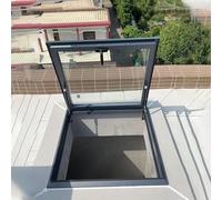 Lucernario seminterrato luce diurna porta e finestra pozzo mansarda copertura lucernario per corridoio Sunroom scale garage 60 x 90 cm/23,6 x 35,6 pollici Migliora la luce naturale e la ventilazione