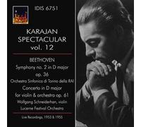 Lucerne Festival Orchestra Beethoven: Karajan Spectacular, Vol. 12 (CD)