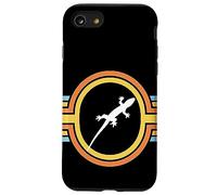 Lucertola - Gecko Pet erpetologi rettile anni '70 retrò Custodia per iPhone SE (2020) / 7/8