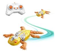 Lucertole Wall Crawler, Fantastici giocattoli per bambini Robot Gecko - Lucertola radiocomandata che striscia su pavimenti e pareti - per bambini Feste a casa Viaggi Pavimenti da parete Compleanno e N