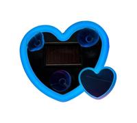 Luces Para El Interior Del Automóvil - Lámpara De Amor, Lámparas Solar En Forma De Corazón Para La Ventana Del Coche,Luces De Neón | Para Decoración De Triangular E Interior Vehículo Y Camión