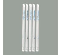 Lucgel Cannucce Dritte Lunghe in Carta Colori Assortiti Imbustate Singolarmente Foro 8mm H 200mm - 100 pezzi -