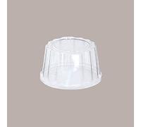 Lucgel Coperchio Alto Trasparente Vassoio Tondo Mini Medoro Alcas Dm12H6cm - 50 pezzi -