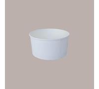 Lucgel Coppetta in Carta Bianco per Gelato Piccola Tipo 80 (90Ml) - 252 pezzi -