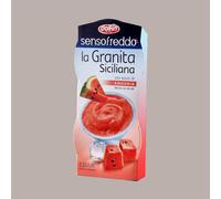 Lucgel Granita Siciliana Gusto Anguria Senso Freddo Pronta da Gelare Dolfin - 12 Pz da 100 ml -