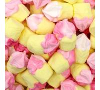 Lucgel Marshmallow a Bianco e Rosa al Gusto Vaniglia - 1 Kg - (Cupcake)