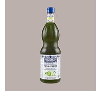 Lucgel Sciroppo Granita Concentrato al Gusto di Mela Verde Mixybar Fabbri - 1,3 Kg -