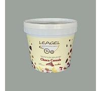 Lucgel Variegato Cioccolato al Latte e Cereali Choco Cereals per Gelato Leagel - 4 Kg -
