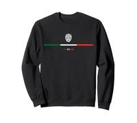 lucha libre bandiera del Messico iconico pro wrestling maschera uomini donne Felpa