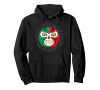 Lucha Libre Intricate Luchandor Mexican Wrestling Mask Felpa con Cappuccio