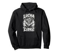 Lucha Libre, Lottatori, Wrestling, Maschere Messicane Felpa con Cappuccio