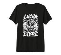 Lucha Libre, Lottatori, Wrestling, Maschere Messicane Maglietta Premium