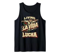 Lucha Libre Luchador Living La Vida Lucha Canotta